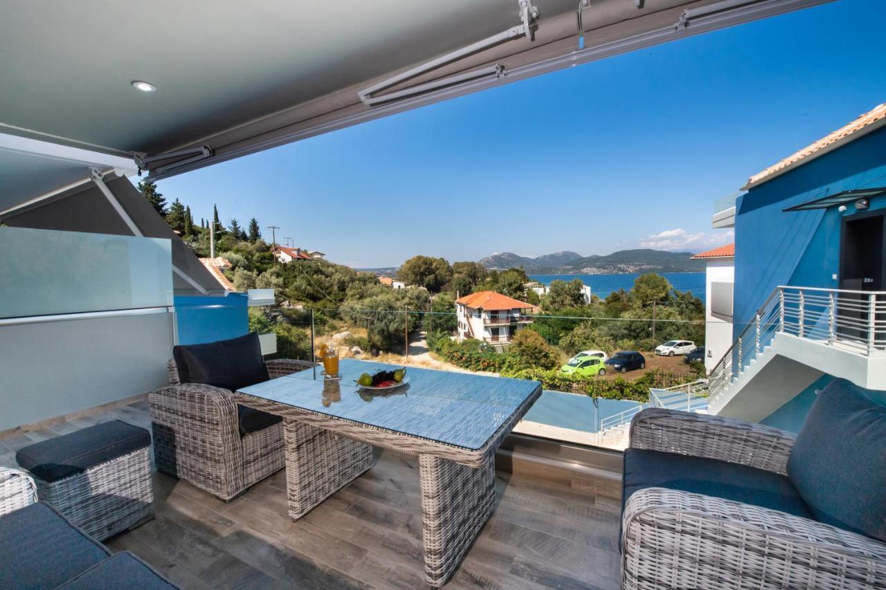 Blue House Luxury Apartment Nikiana Exterior foto
